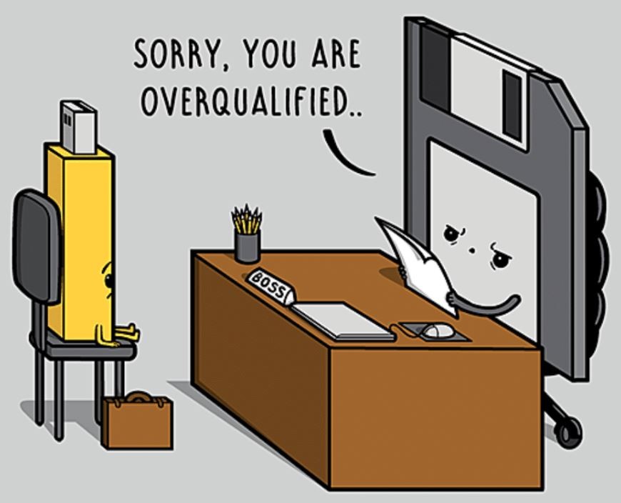 Overqualified (prekvalifikovaný)